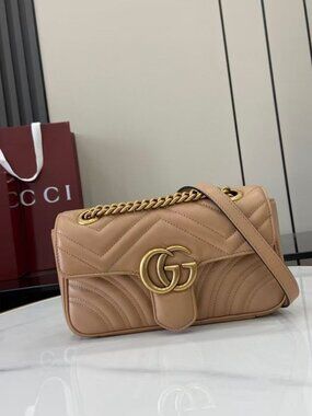 Gucci GG Marmont Small Matelasse Convertible Shoulder Bag